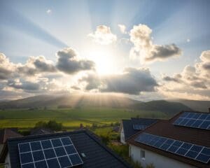 Hoe werken zonnepanelen bij bewolkt weer efficiënt?