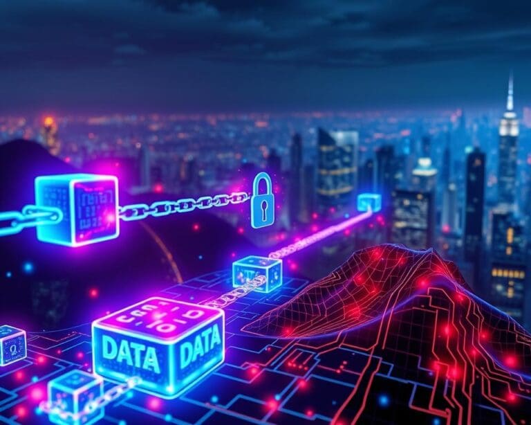 Hoe werkt blockchain in de beveiliging van gegevensuitwisseling?