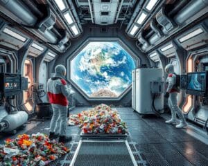 Hoe werkt recyclingtechnologie in de ruimtevaartsector?