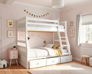Kinderbed met opbergruimte: slapen en opbergen tegelijk