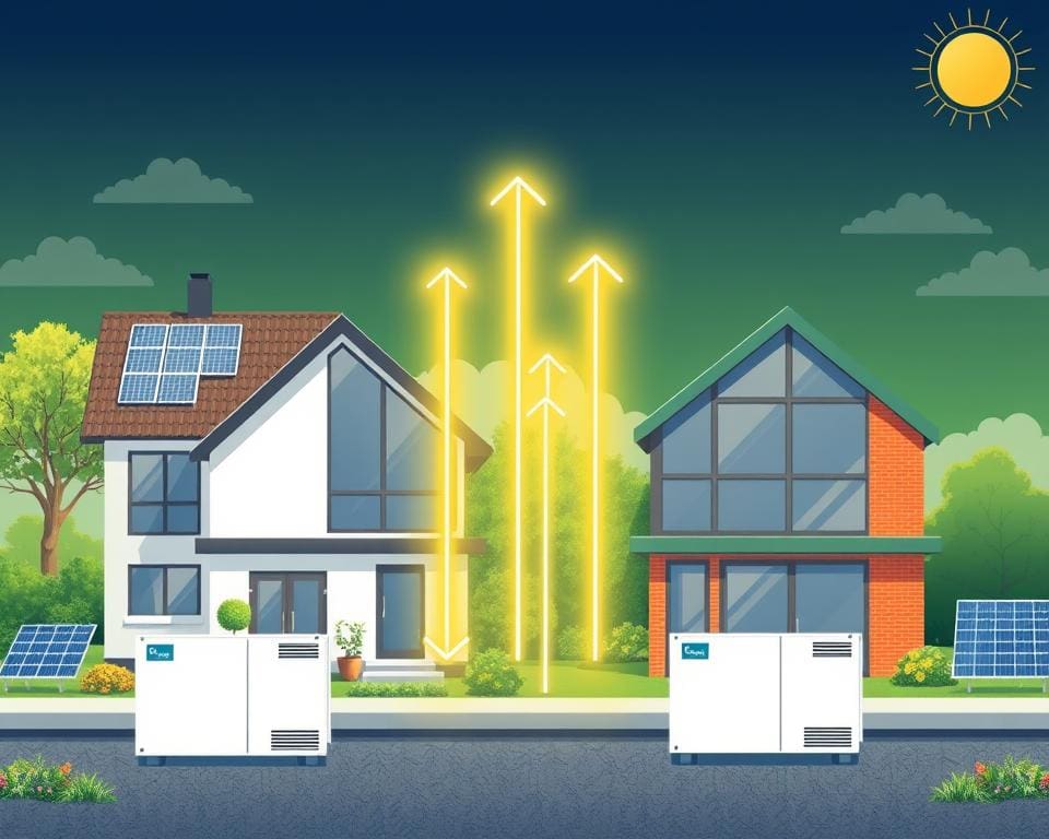 Kostenbesparingen energieopslag