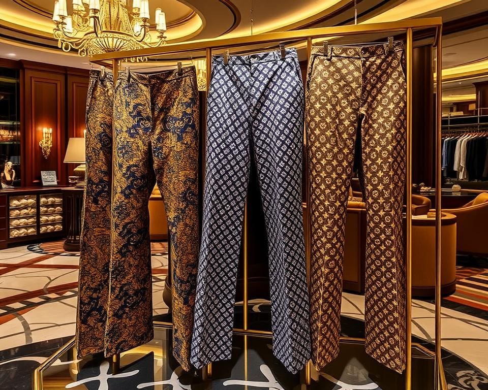 Louis Vuitton broeken: Voor een gedurfde, verfijnde look