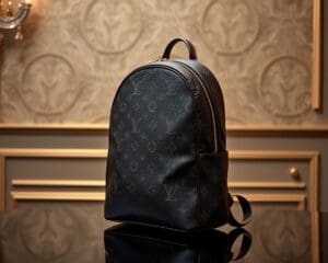 Louis Vuitton leren rugzakken: Praktisch en stijlvol