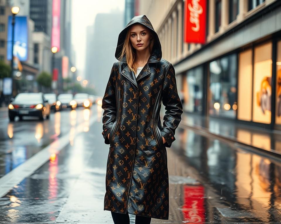 Louis Vuitton regenjassen: Voor een iconische look in de regen