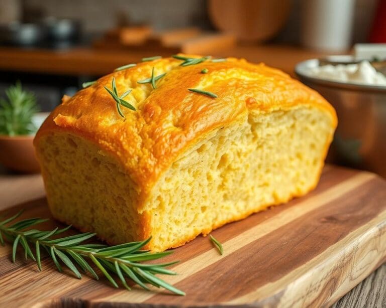 Maisbrood met een subtiele hint van rozemarijn
