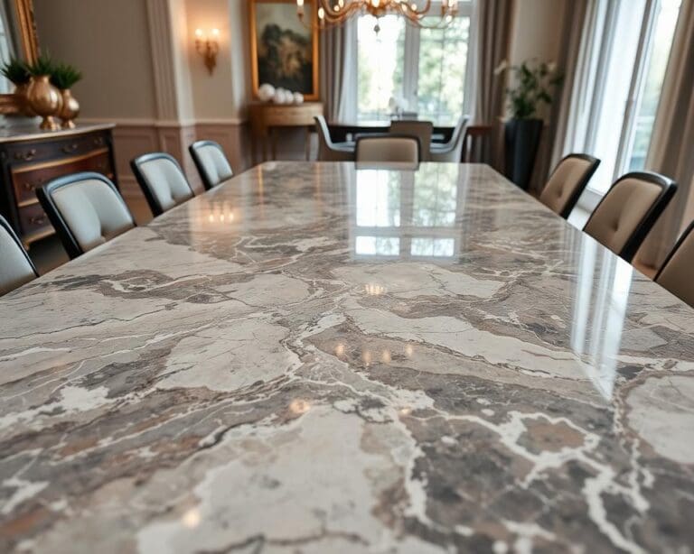 Marmeren tafelblad: luxe uitstraling voor je interieur