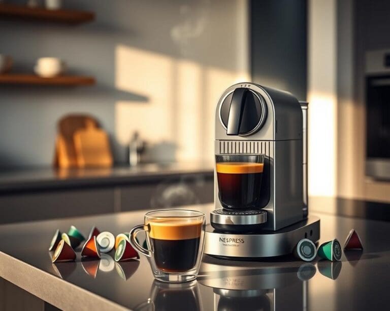 Nespresso machine: koffieplezier met één druk op de knop