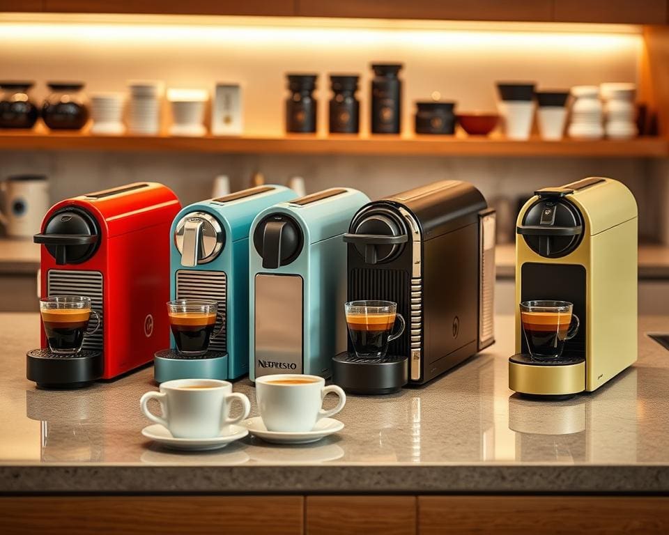 Nespresso modellen