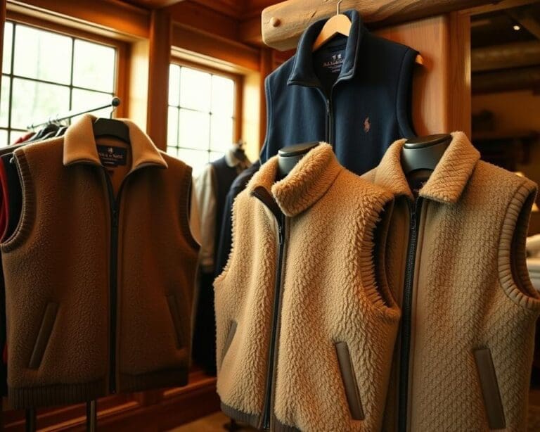 Ralph Lauren fleecevesten: Warmte met een tijdloze flair