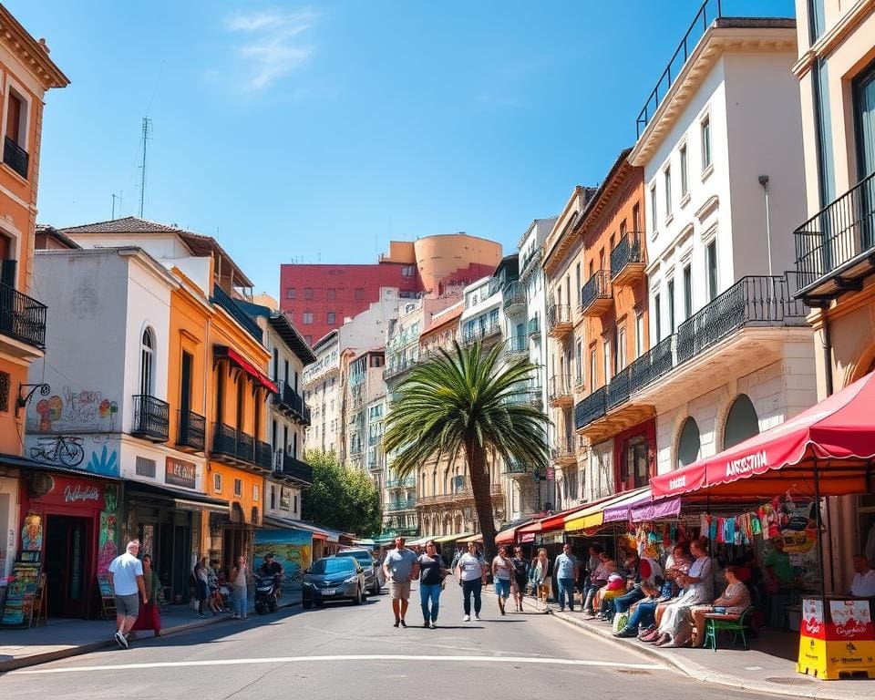 Reizen naar de kleurrijke straten van Buenos Aires