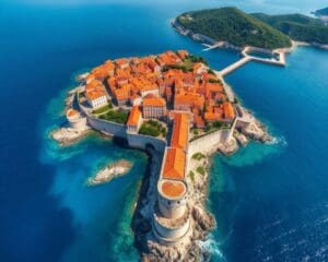 Reizen naar de oude stadsmuren van Dubrovnik