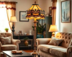 Retro staande lamp: nostalgische sfeer in je huis