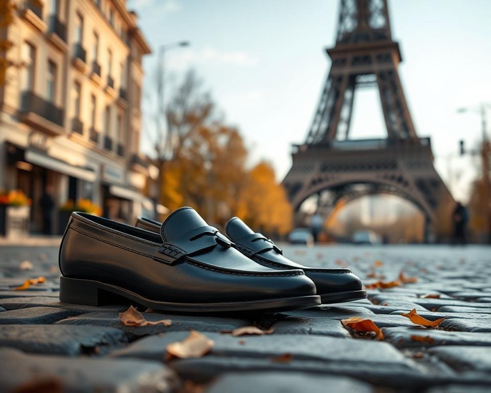 Saint Laurent loafers: Parijse charme in elke stap