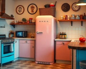 Smeg koelkast: retro stijl met moderne technologie