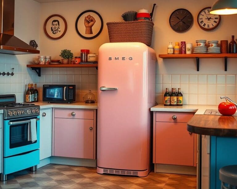 Smeg koelkast: retro stijl met moderne technologie