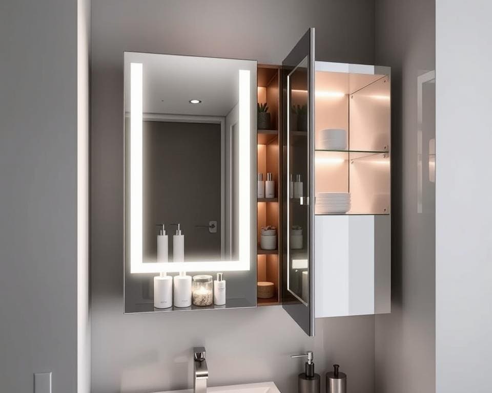 Spiegelkast: extra opbergruimte in je badkamer