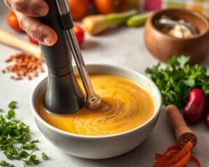 Staafmixer: veelzijdig voor soepen, sauzen en smoothies