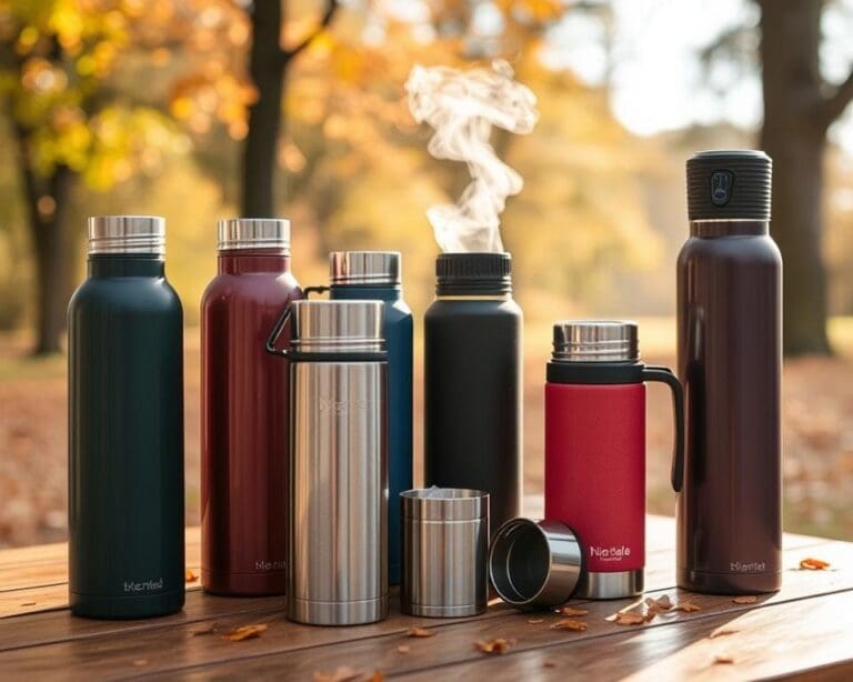 Thermoskannen die je drankjes op temperatuur houden
