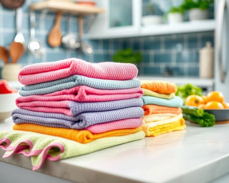 Vaatdoeken die hygiëne en netheid naar de keuken brengen