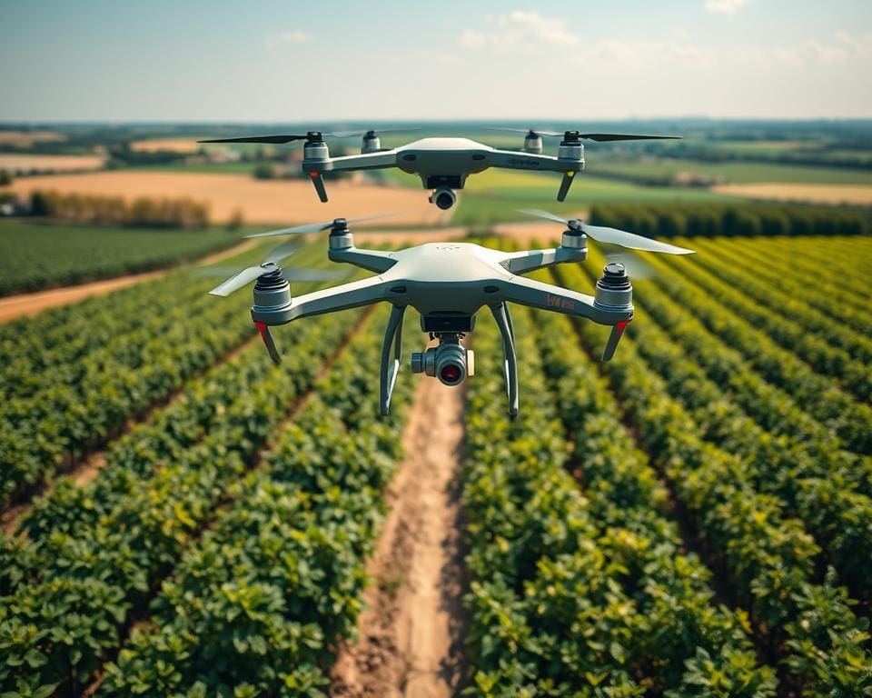 Voordelen van drones in landbouw