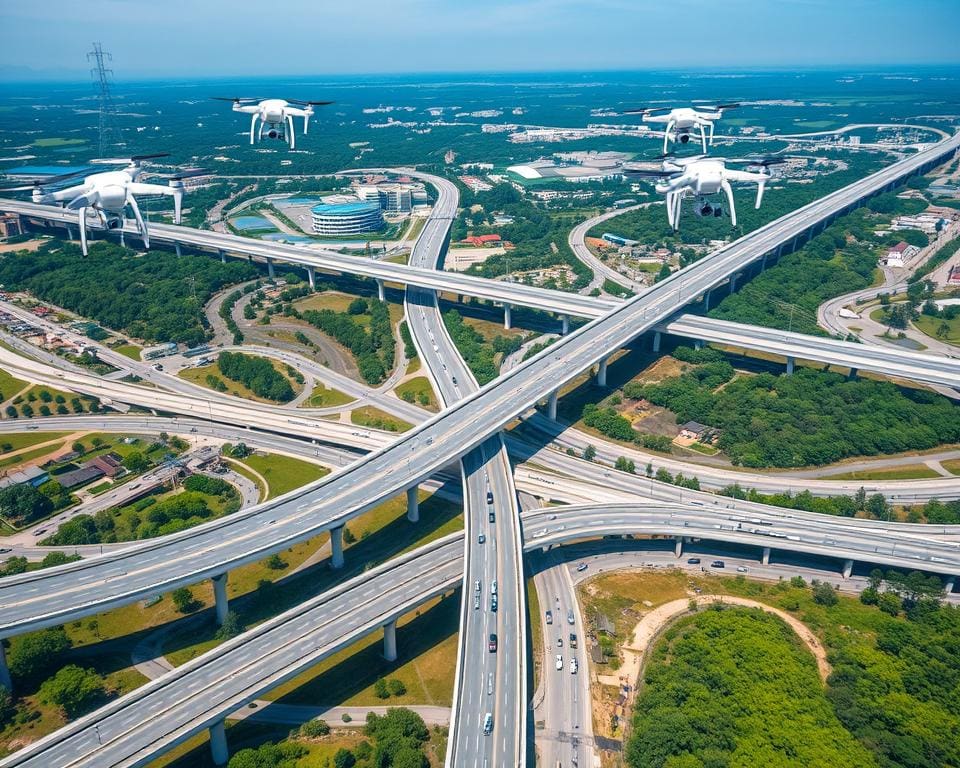 Voordelen van drones voor infrastructuur