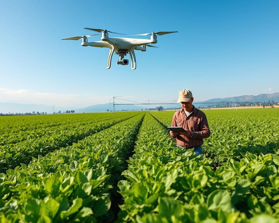 Wat maakt slimme drones ideaal voor landbouw?