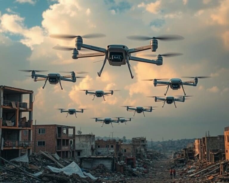 Wat zijn de voordelen van drones in noodhulpoperaties?
