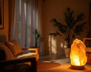 Zoutlamp: sfeervolle verlichting met gezondheidsvoordelen