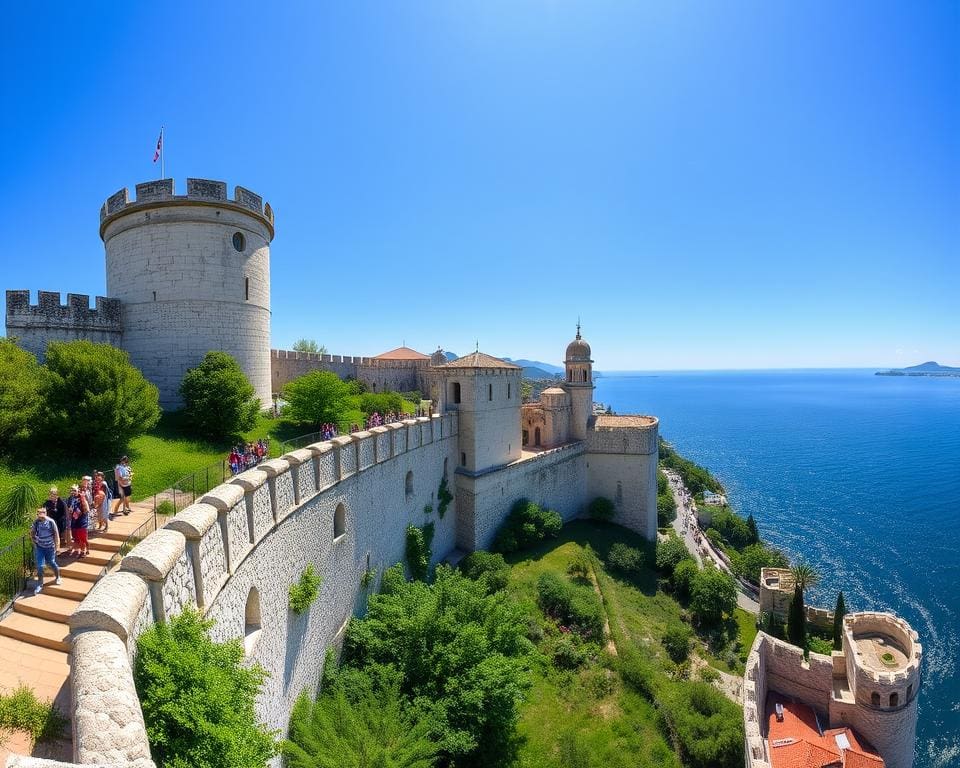 bezoek oude stadsmuren Dubrovnik