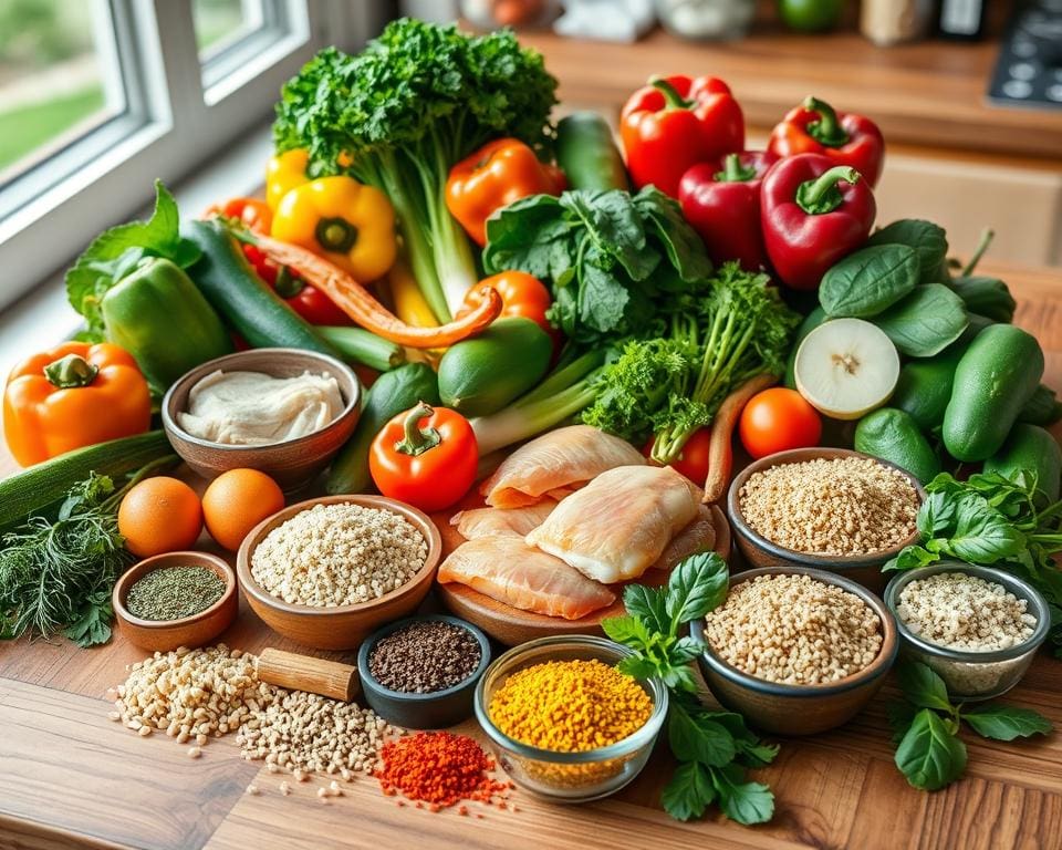 gezonde ingrediënten voor vetarm koken