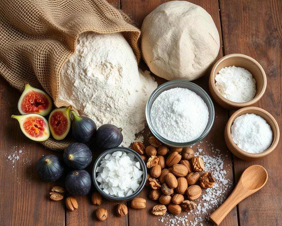 ingrediënten voor ambachtelijk brood