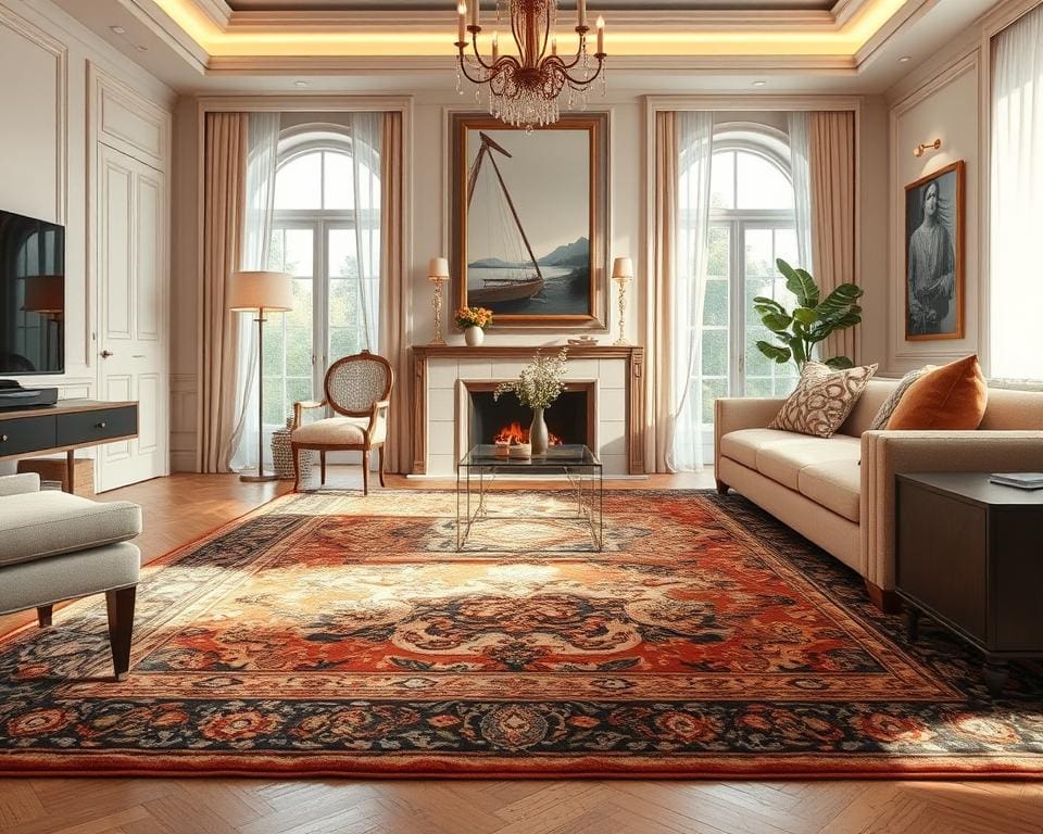luxe vloerkleed elegantie en functionaliteit