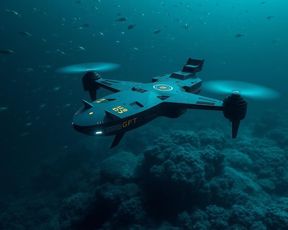 militaire toepassingen onderwater drones