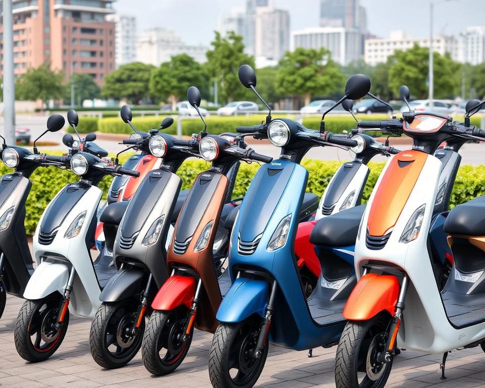 populaire modellen elektrische scooters met stille motoren