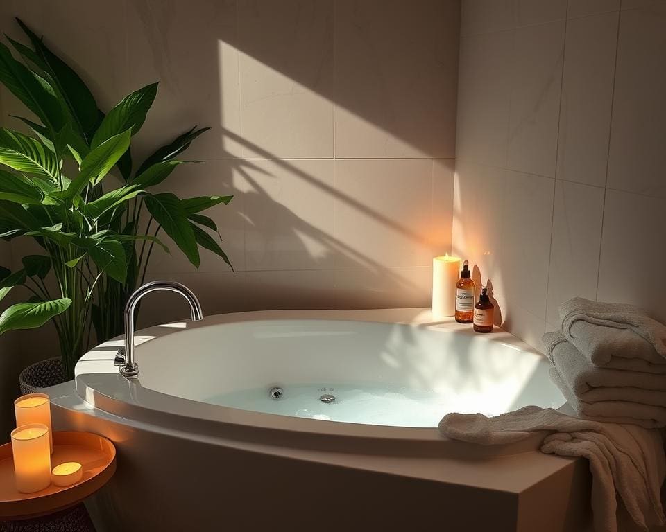 relaxen in bad