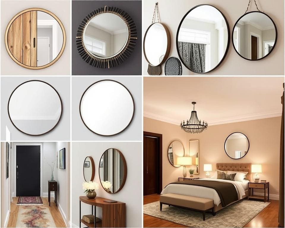ronde spiegels als interieuraccessoires
