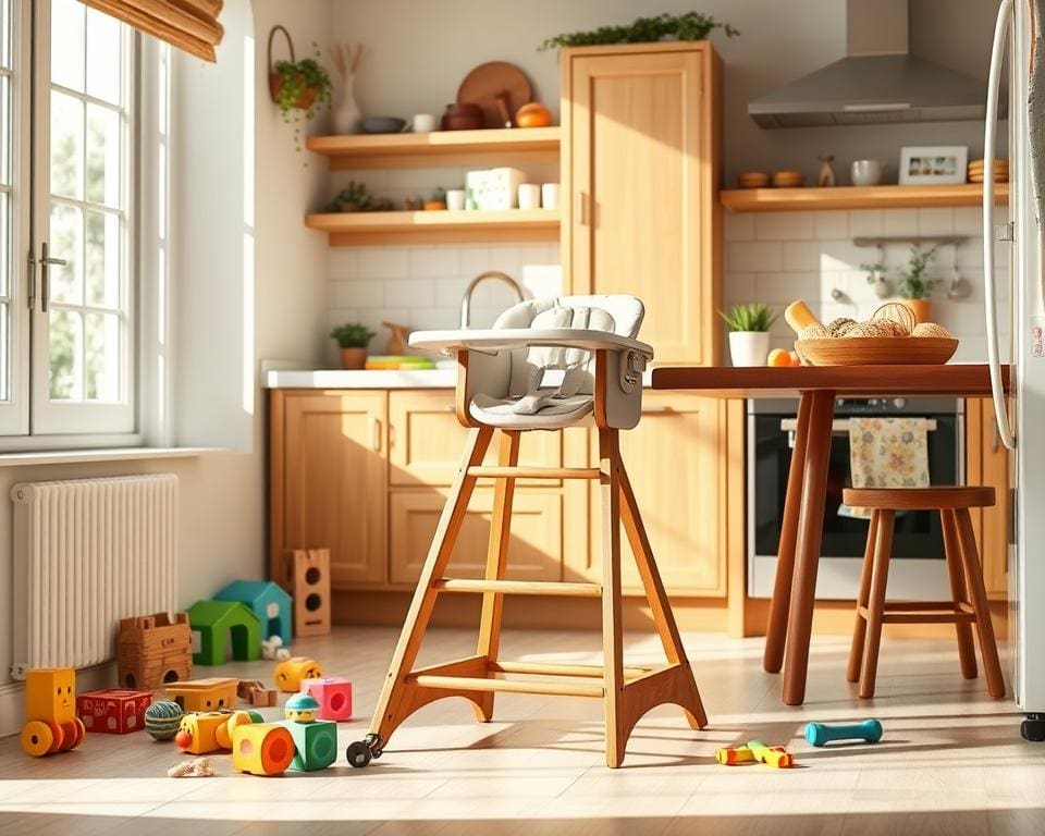tijd voor een kinderstoel