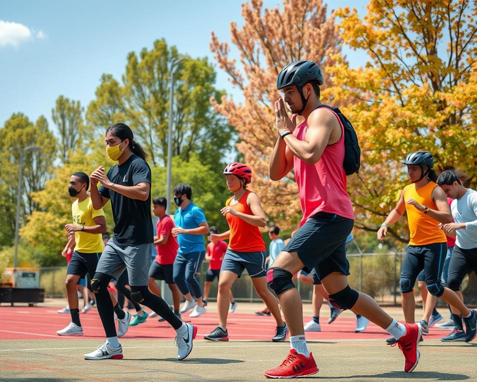 voorkom blessures tijdens sporten