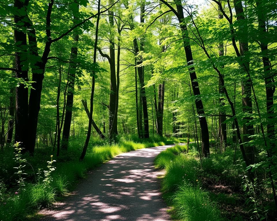 wandelen in de natuur