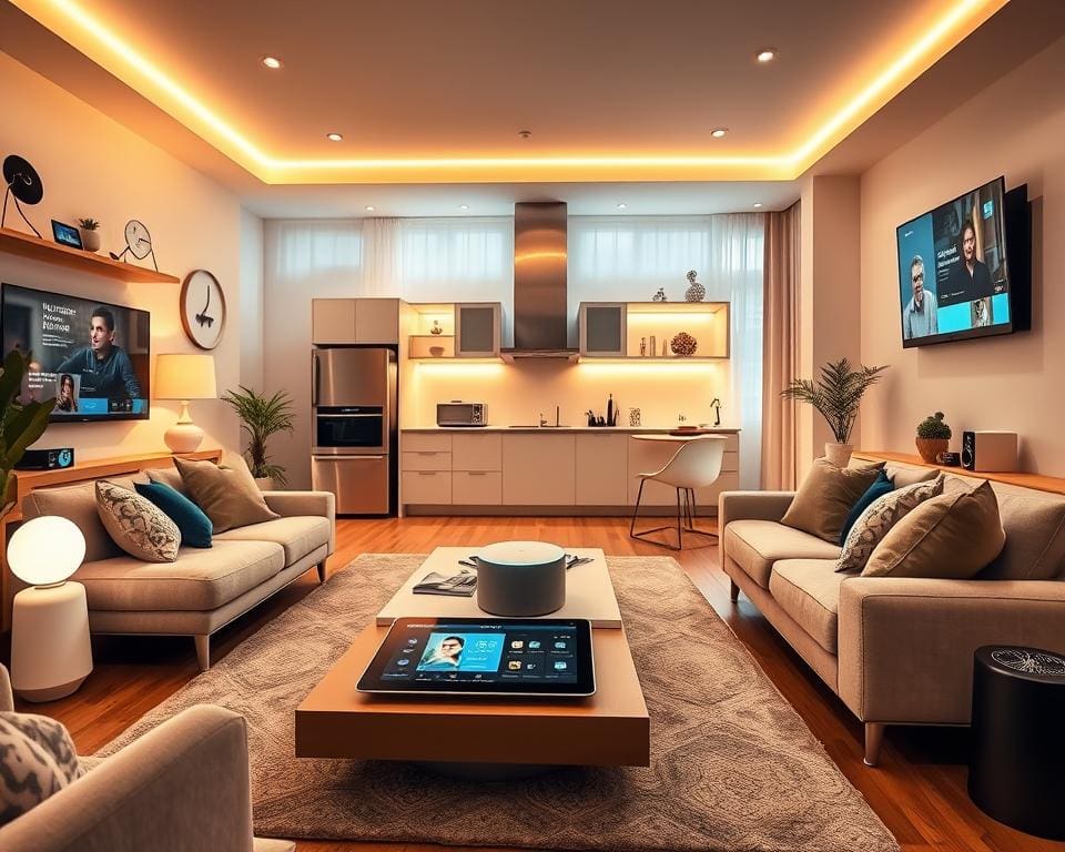 AI-assistent en integratie met connected home devices