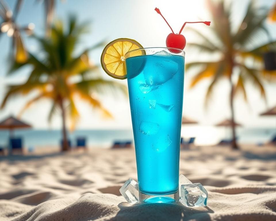 Blue Lagoon Mocktail: Een alcoholvrije verwennerij