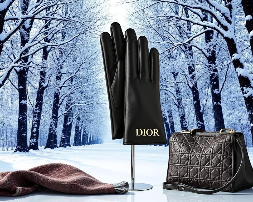 Dior leren handschoenen: Voor een elegante winterstijl