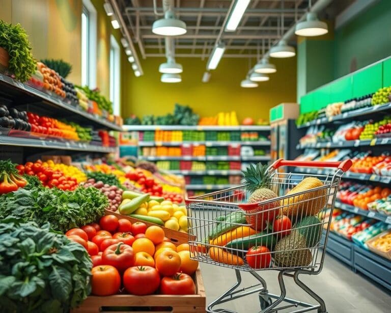 Eenvoudig boodschappen doen met een gezond plan