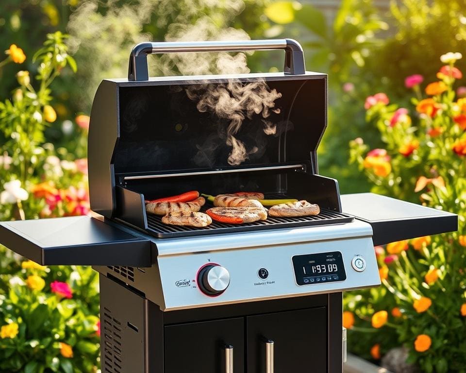 Elektrische BBQ’s met een ingebouwde timerfunctie