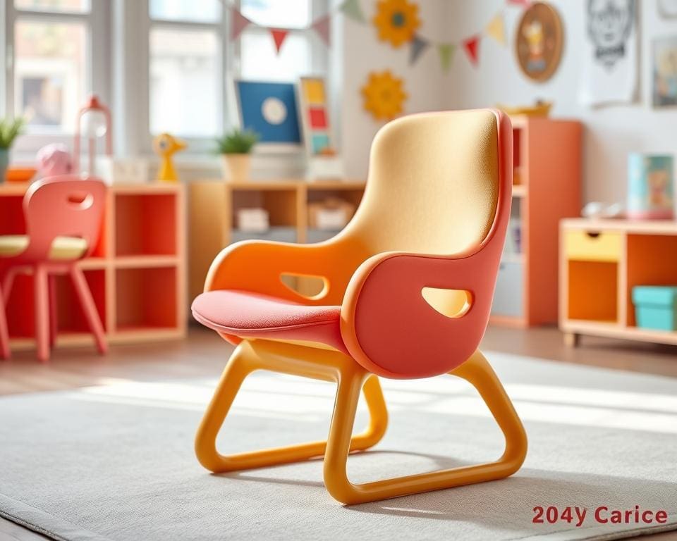 Ergonomisch design kinderstoel