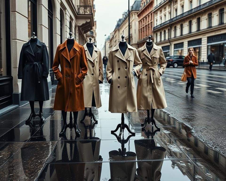 Hermès trenchcoats: Franse klasse voor regenachtige dagen