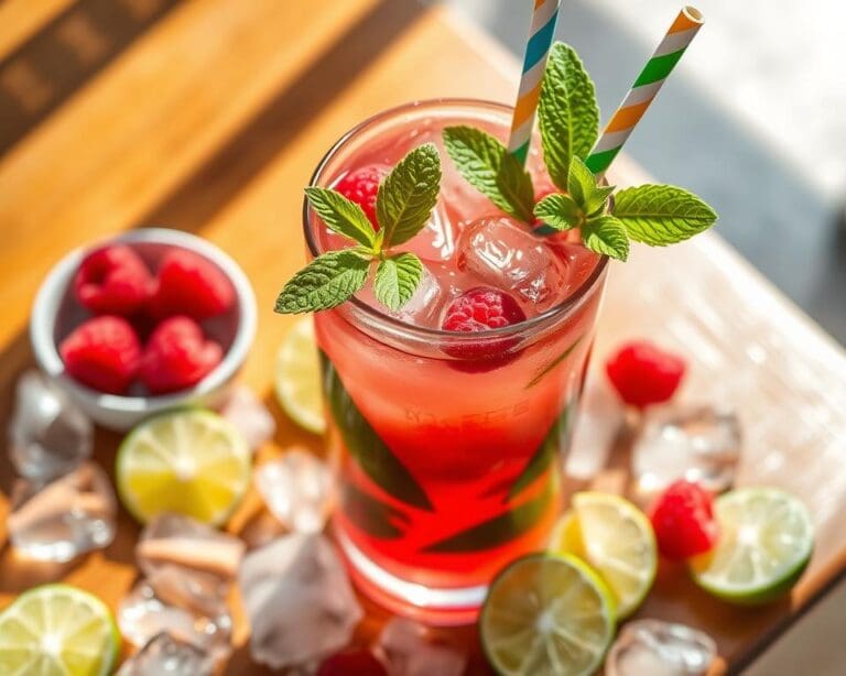 Raspberry Mojito: Een fruitige cocktailfavoriet