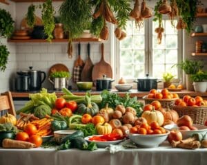 Seizoensgerechten koken: inspiratie voor elk jaargetijde