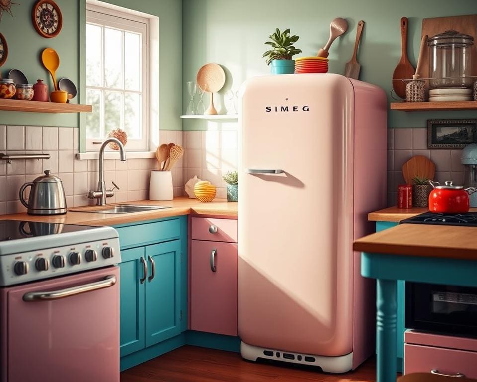 Smeg-koelkasten: retrostijl uit Italië