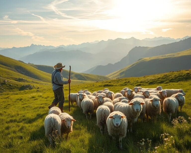 Is een dag als herder met schapen een uniek geschenk?